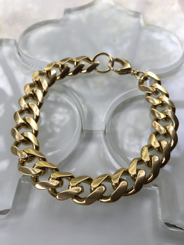 Cuban link bracelet