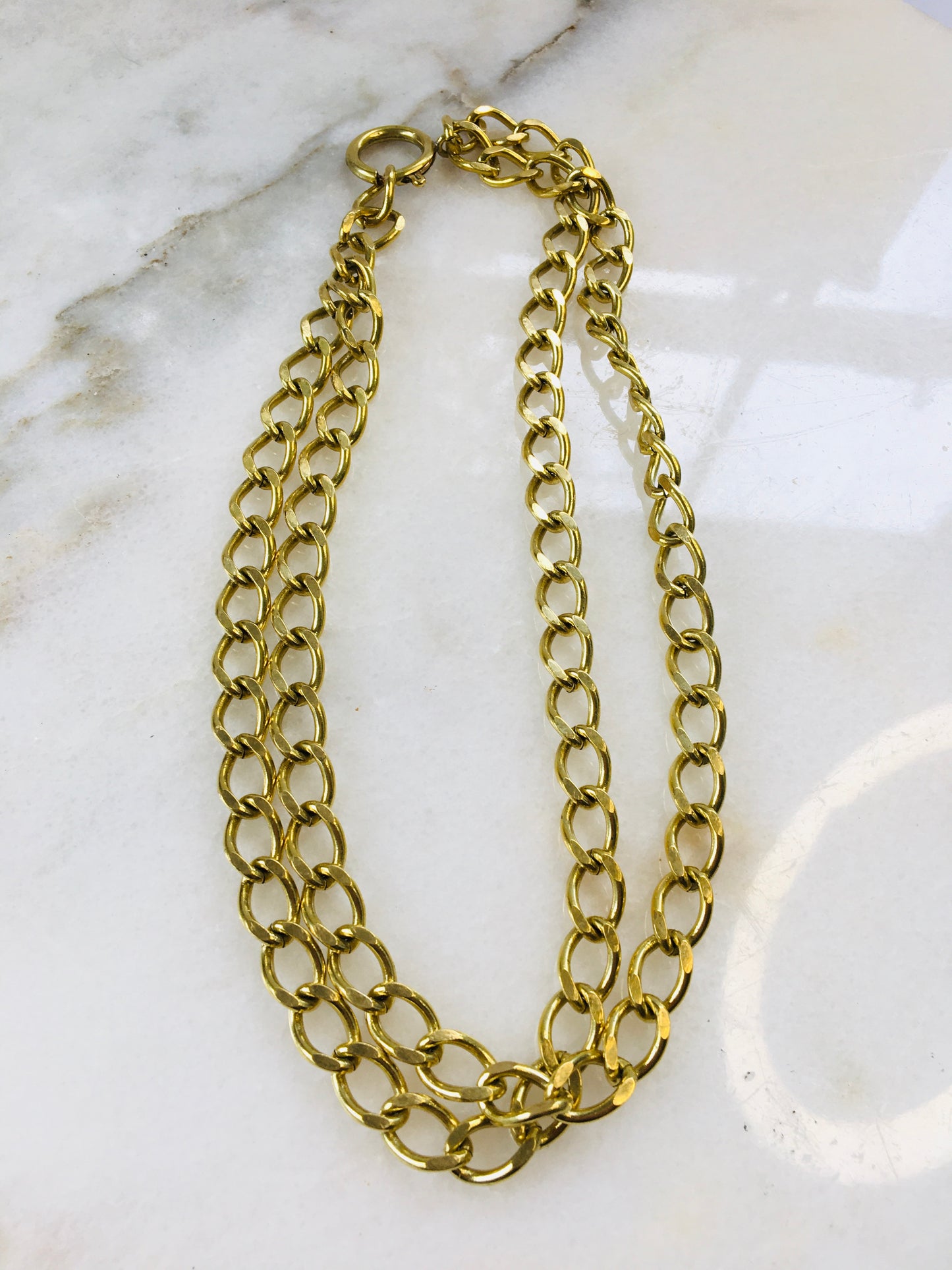 DOUBLE LINK CURB CHAIN