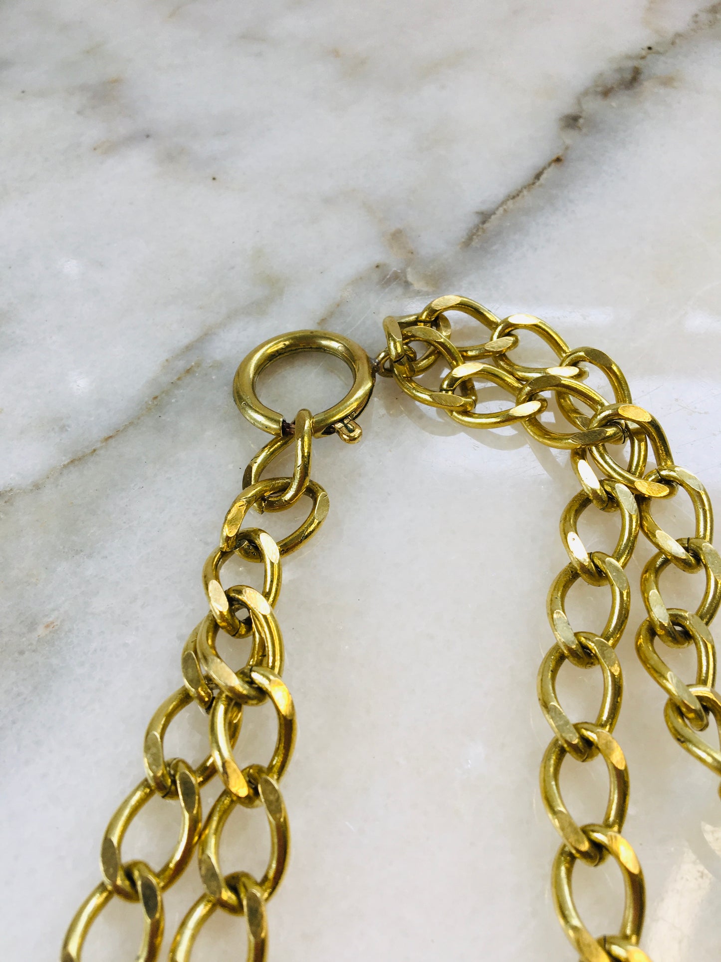 DOUBLE LINK CURB CHAIN