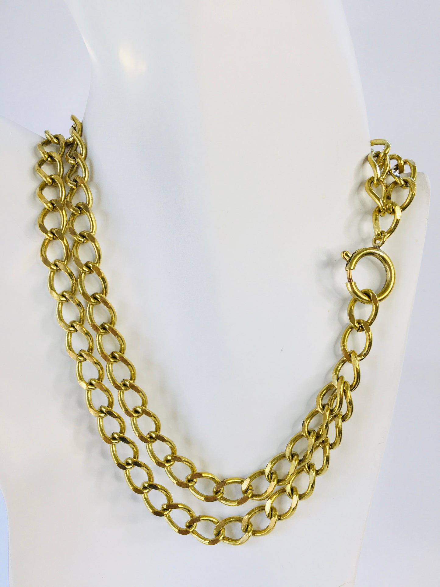 DOUBLE LINK CURB CHAIN